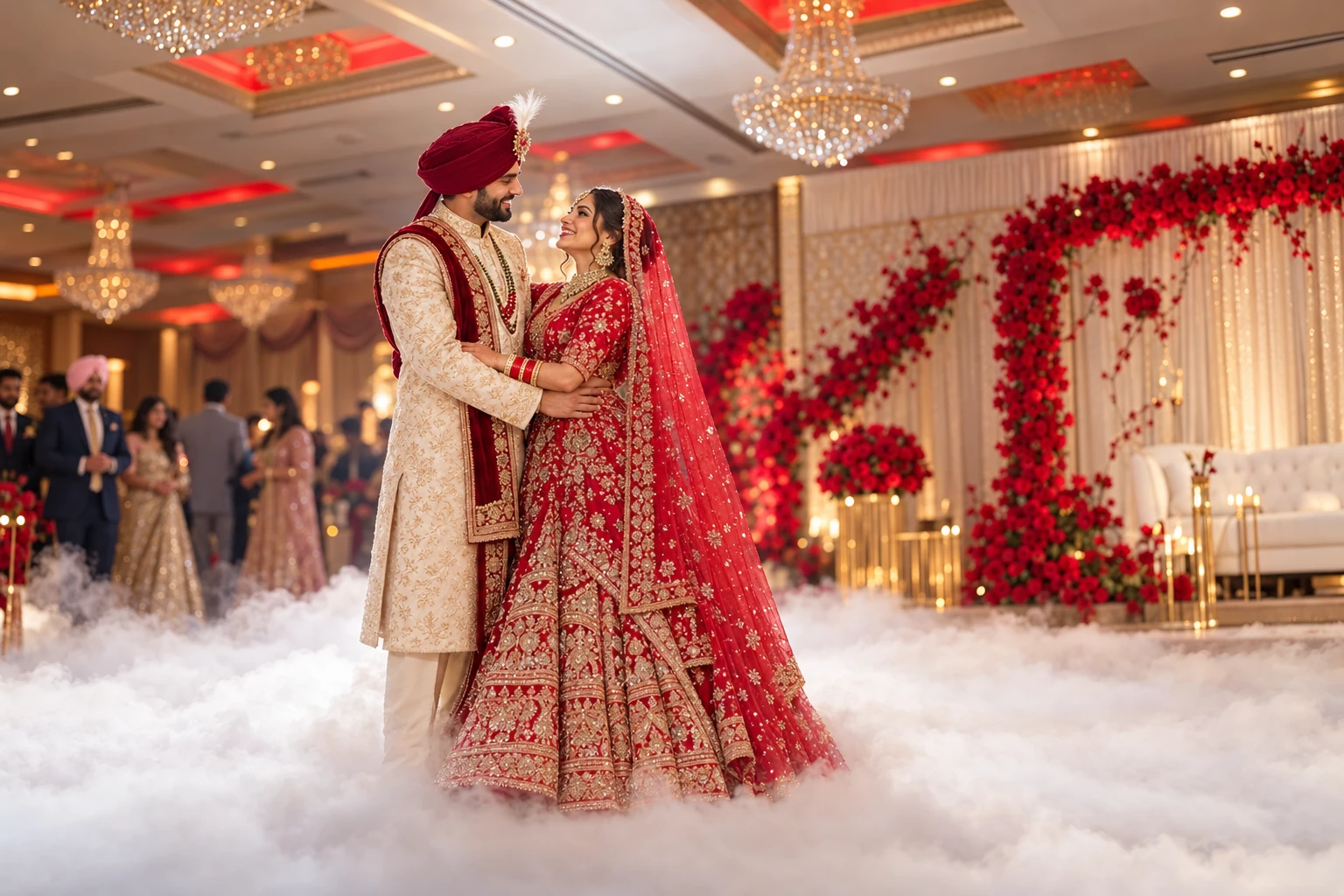 Indian wedding inspiration inspired by Pearl